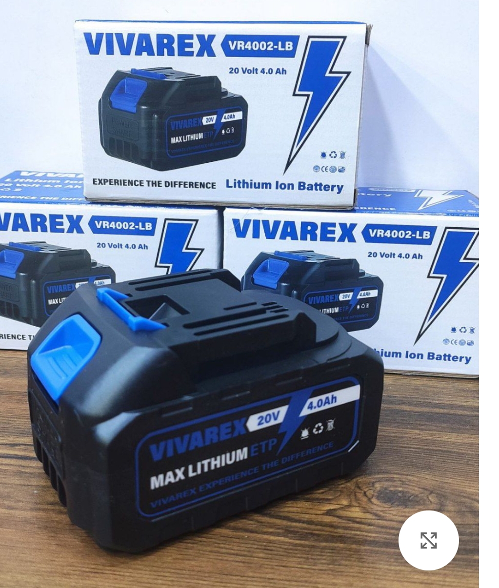 باتری ۲۰ ولت ۴ آمپر ویوارکس مدل VR4002:boom